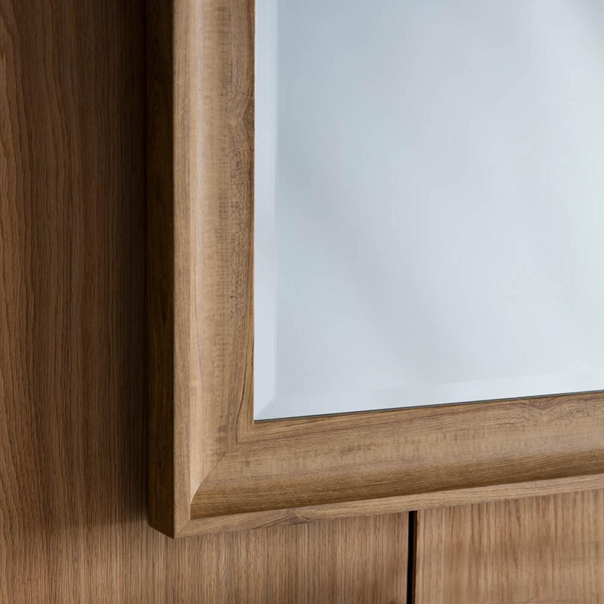 Horsham Extra Large Rectangle Leaner Mirror - Light Wood – image 2