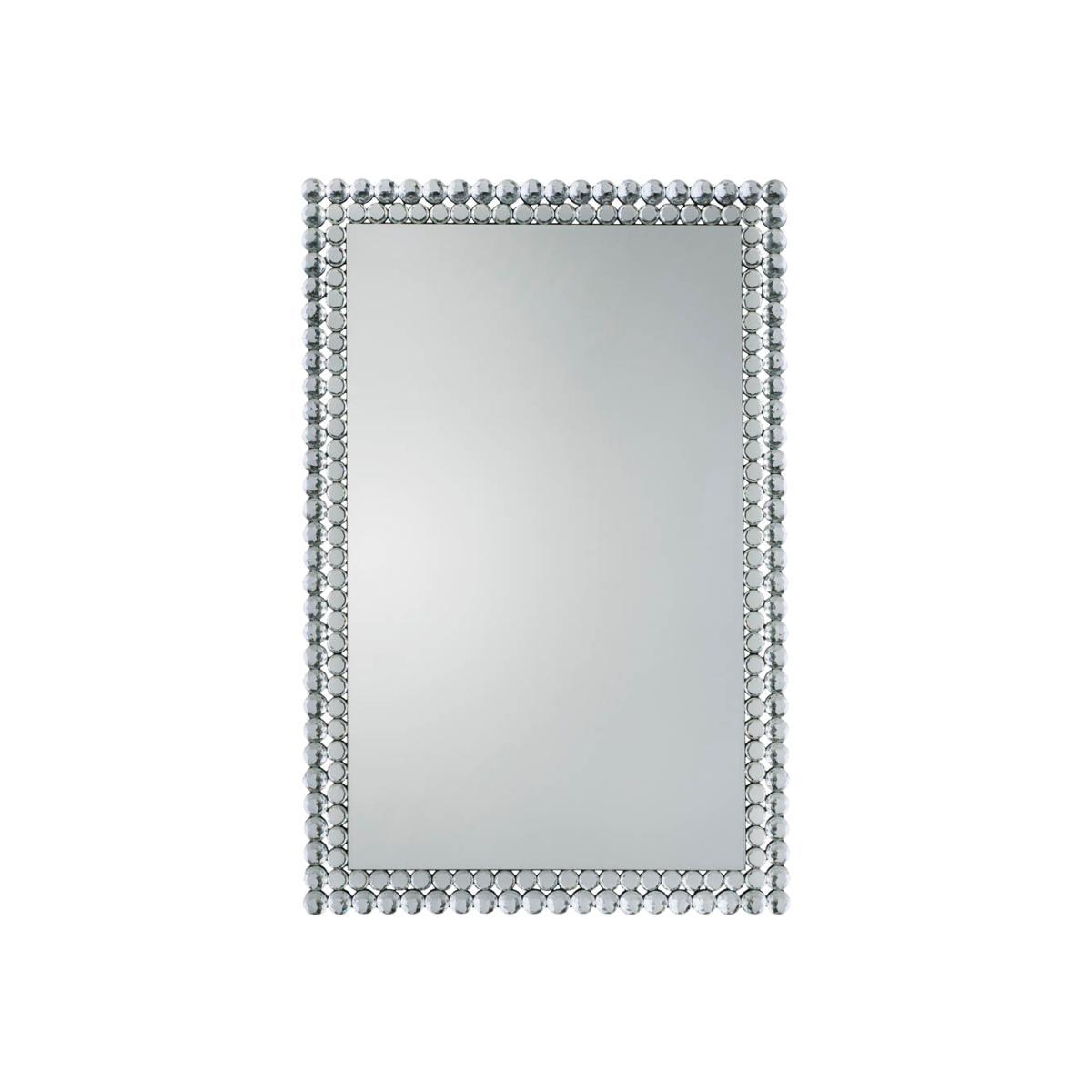 Summerside Medium Rectangle Wall Mirror - Silver – image 1