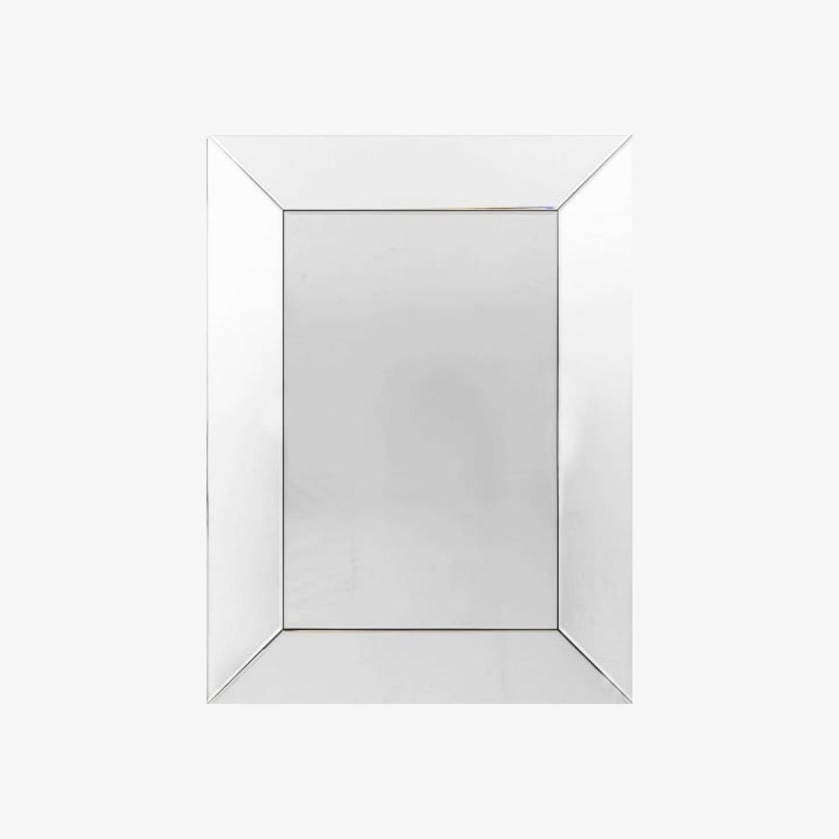 Veluna Rectangle Mirror - Silver