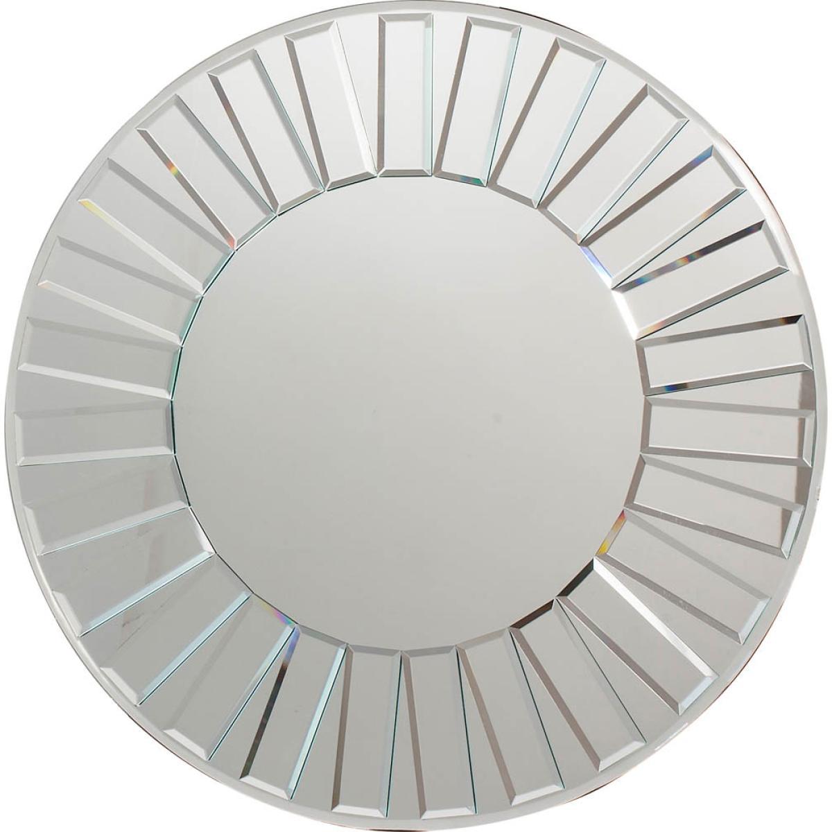 Cleckheaton 61cm Medium Round Wall Mirror - Silver – image 3