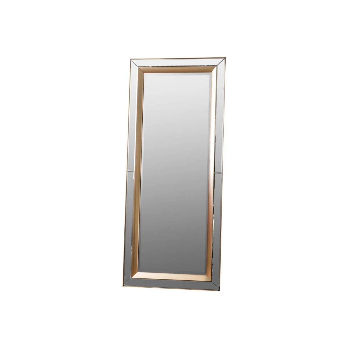 Malling Extra Large Rectangle Leaner Mirror - Gold
