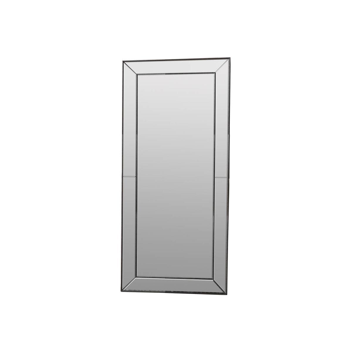 Kaitlyn Extra Large Rectangle Leaner Mirror - Silver – image 1