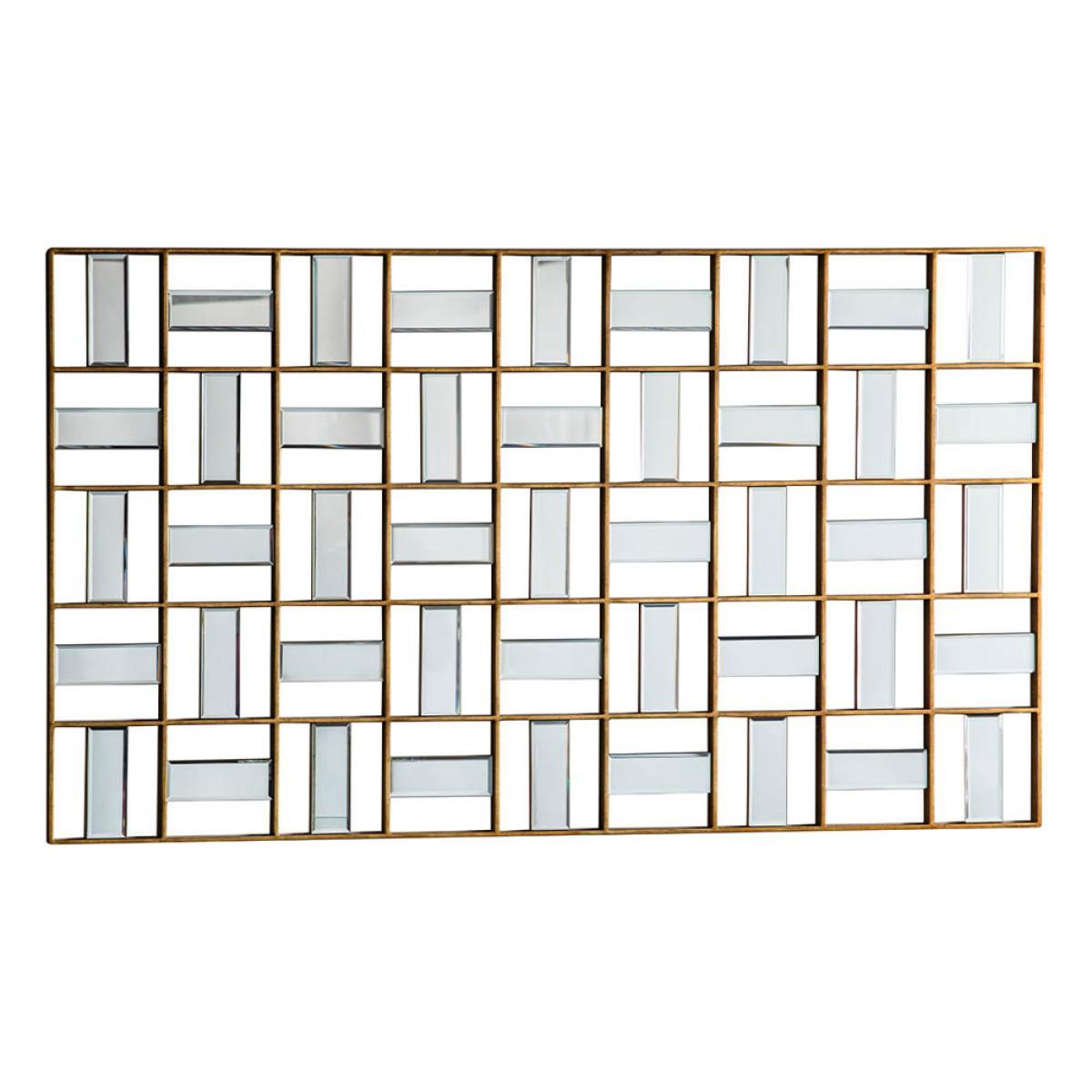 Esquimalt Large Rectangle Wall Mirror - Gold – image 3
