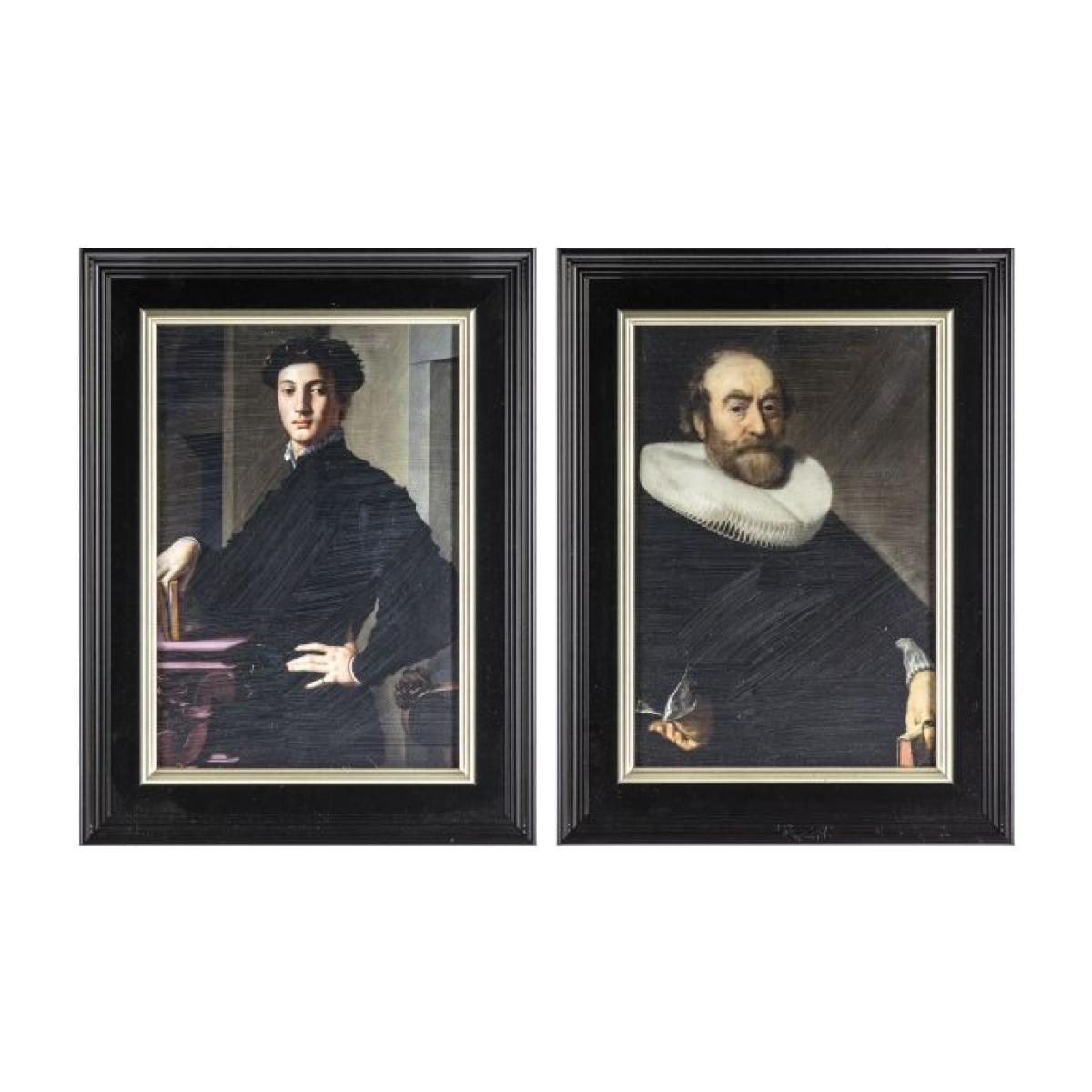Regal Gentleman Framed Art Set of 2 – image 1