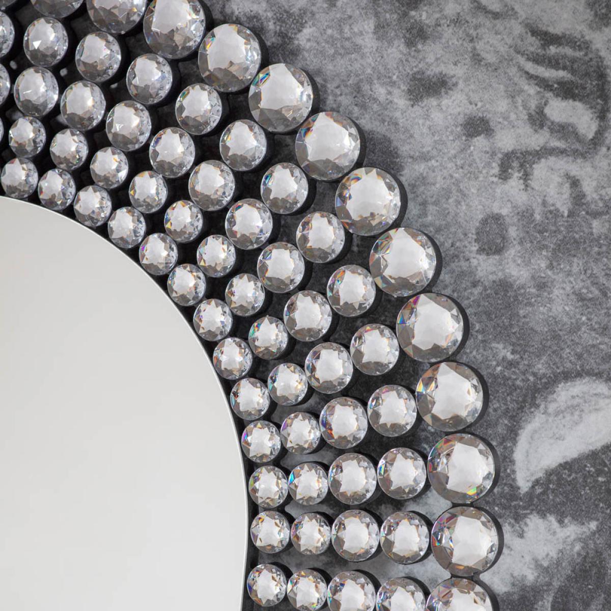 Bako Large Oval Wall Mirror - Silver – image 3