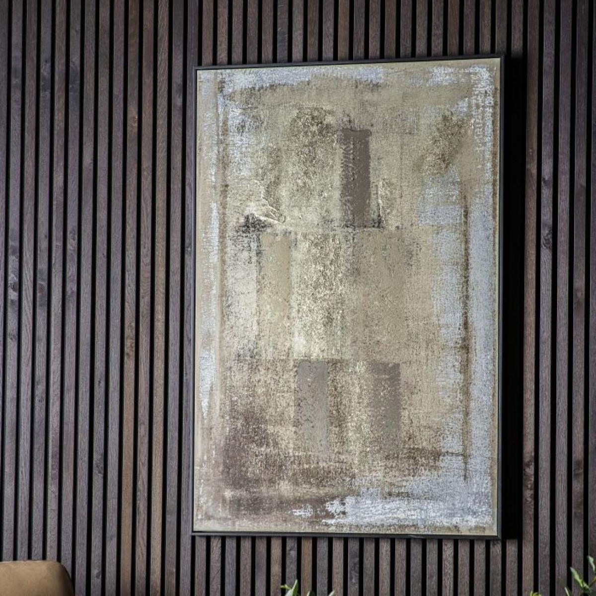 Sierra 120cm x 80cm Gold Foil Framed Canvas – image 1