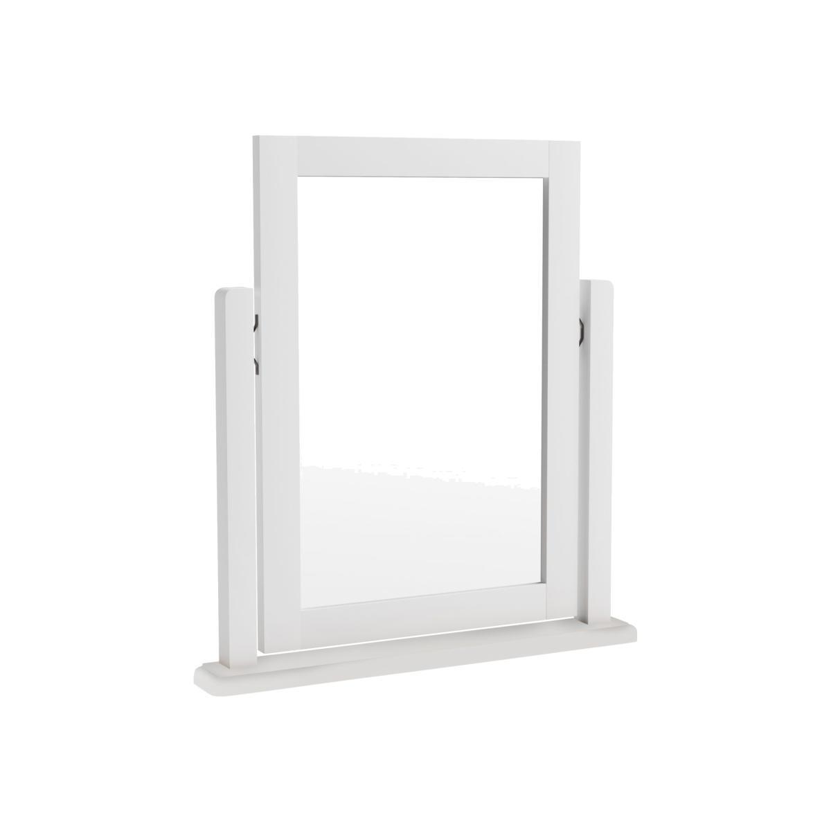 Galileo Medium Square Dressing Table Mirror - White