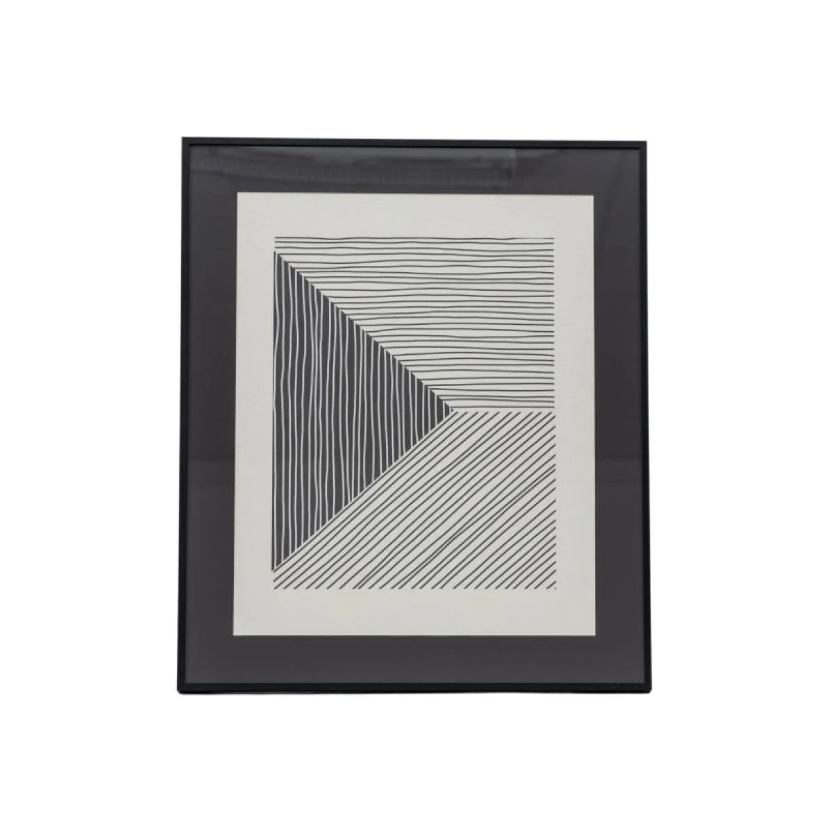 Runway Line Drawing Framed Art Set of 2 – image 1