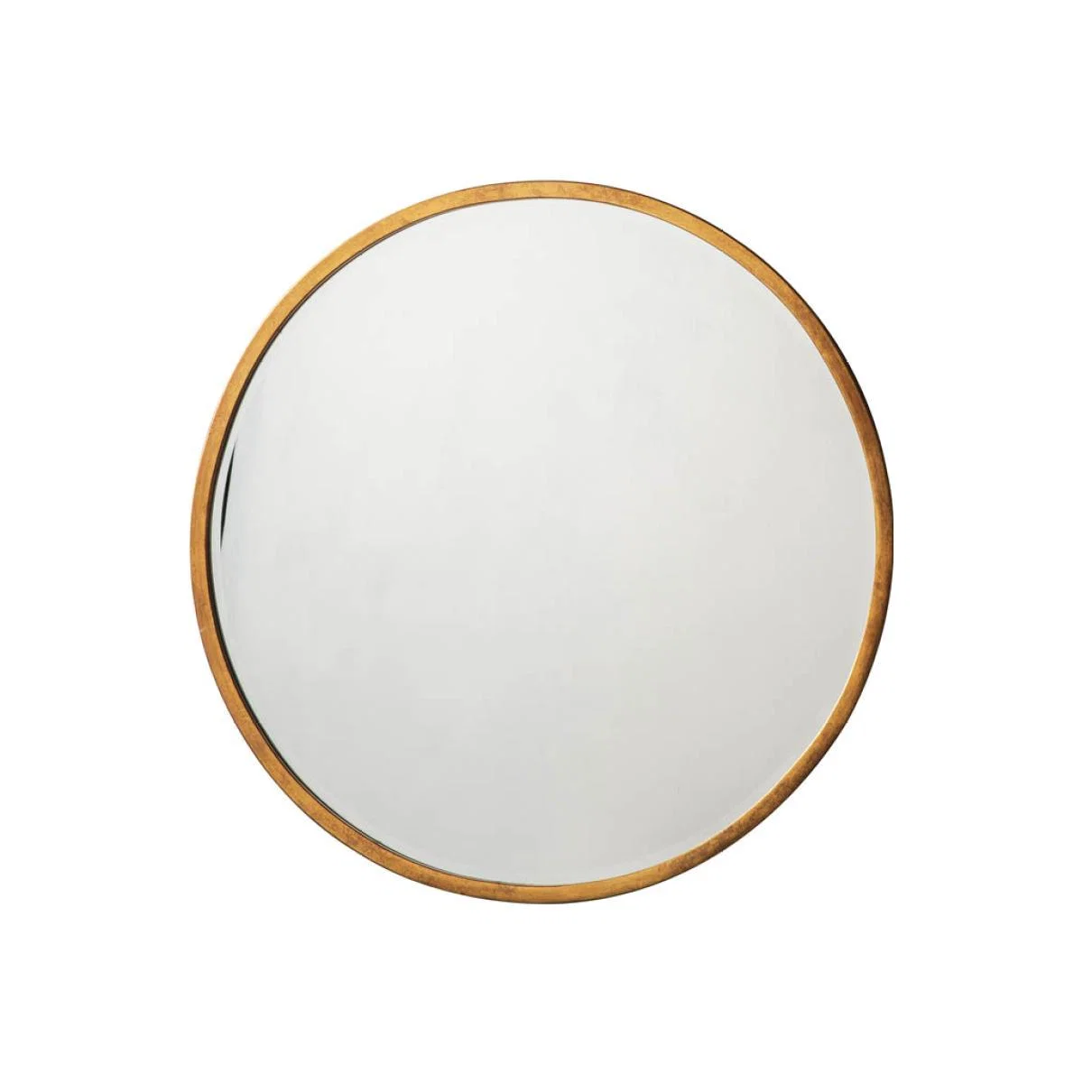 Riley 60cm Medium Round Wall Mirror - Gold – image 1