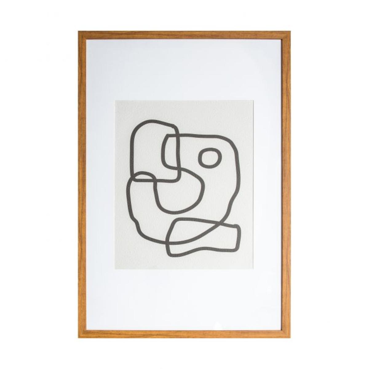 Misina 91cm x 61cm Line Drawing Framed Art – image 2