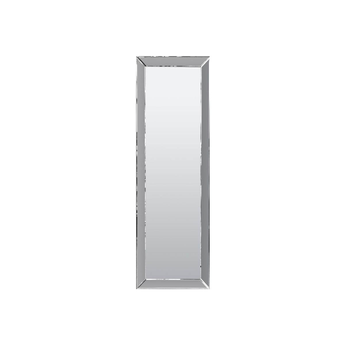 Layla Large Rectangle Full Length Mirror - Grey – image 1