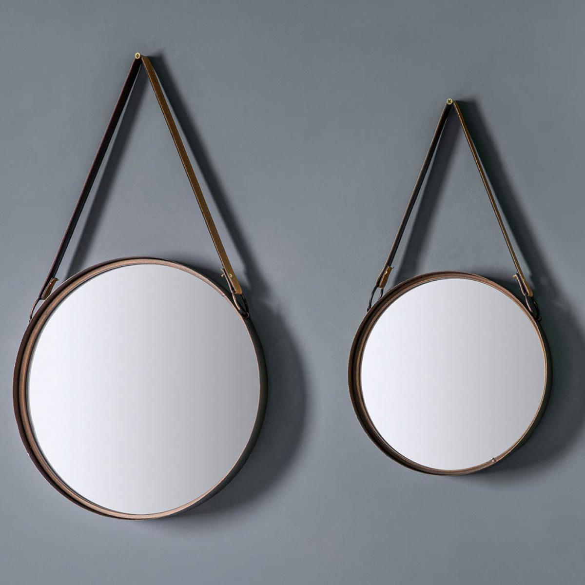 Stonehouse Small Round Scatter Set Mirror - Bronze (Set of 2) – image 2