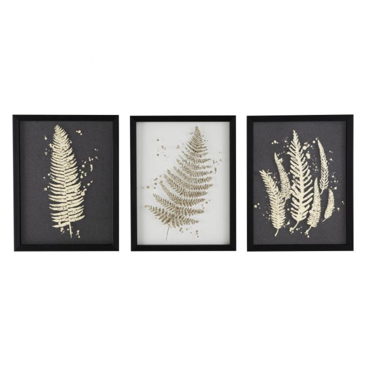 Gold Ferns Framed Art Set of 3 – image 2
