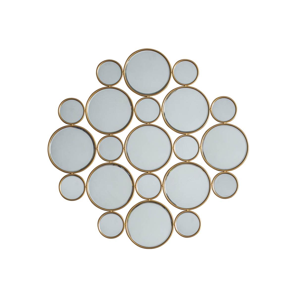 Hadleigh Medium Irregular Wall Mirror - Gold – image 1