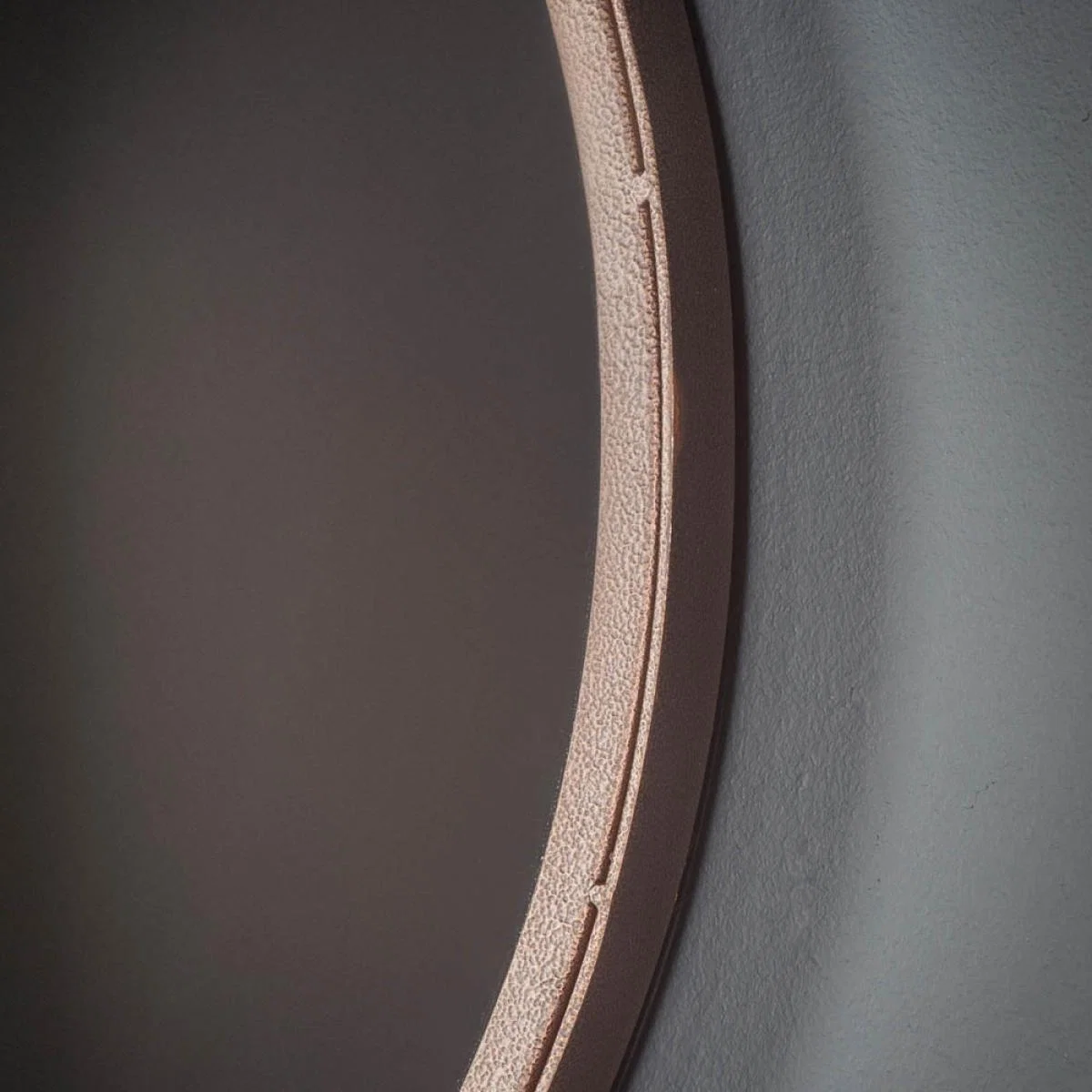 Isela 91cm Medium Round Wall Mirror - Bronze – image 3