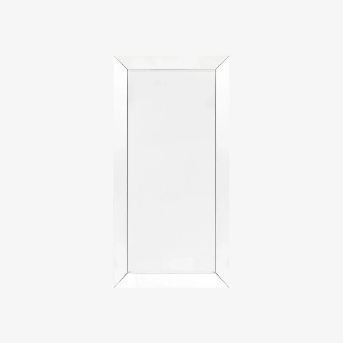 Nolan Leaner Mirror - Silver
