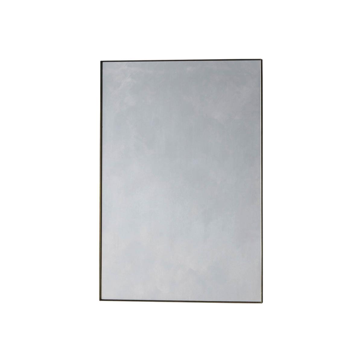 Rye Medium Rectangle Wall Mirror - Bronze