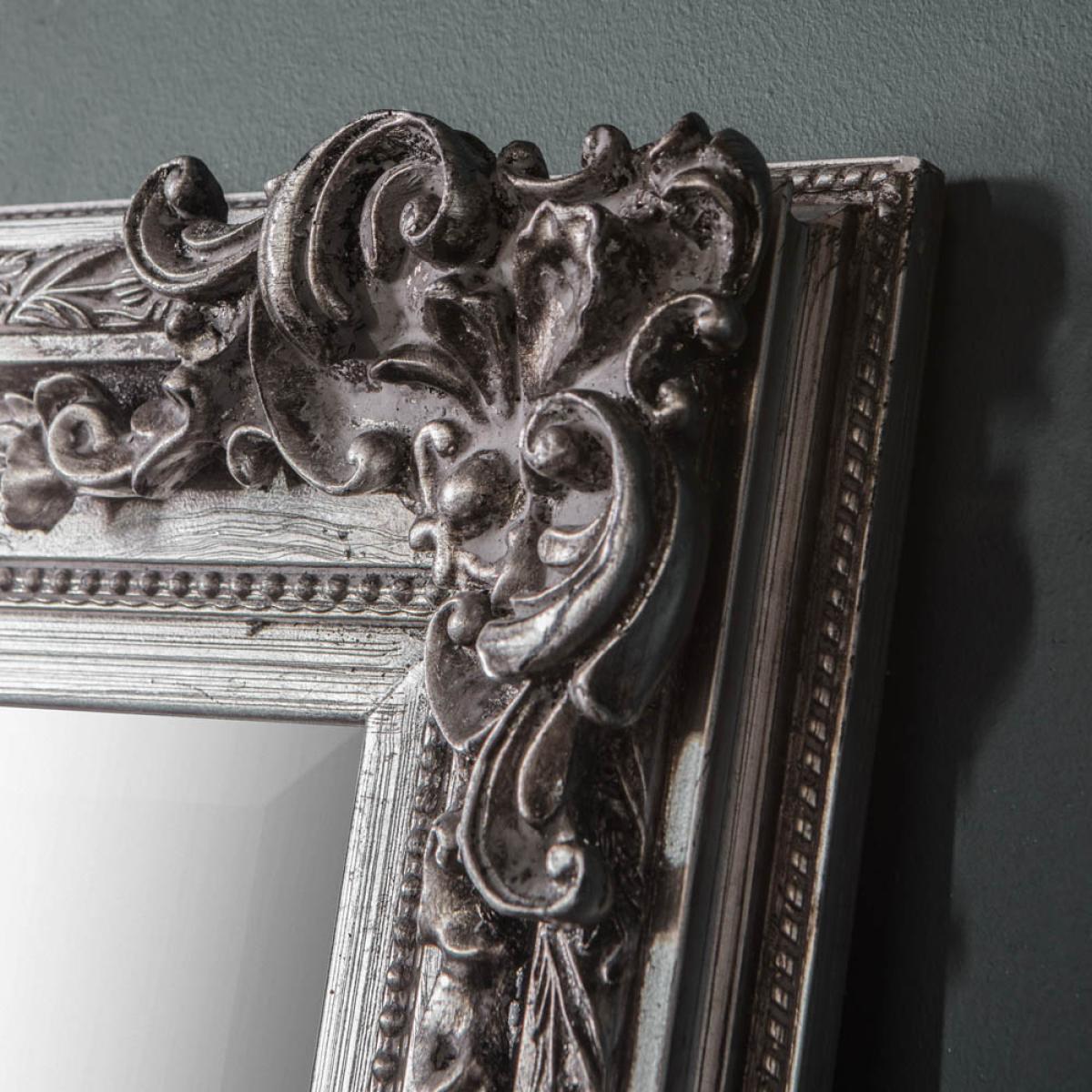 Halewood Large Rectangle Wall Mirror - White – image 3