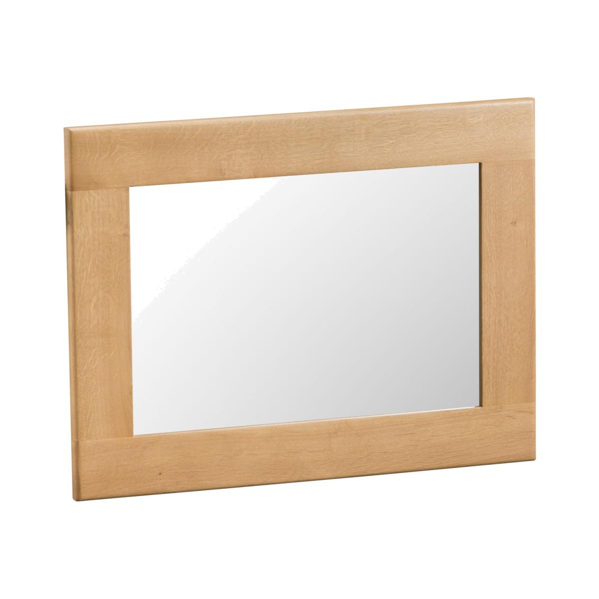 Carrabba Medium Rectangle Wall Mirror - Medium Oak