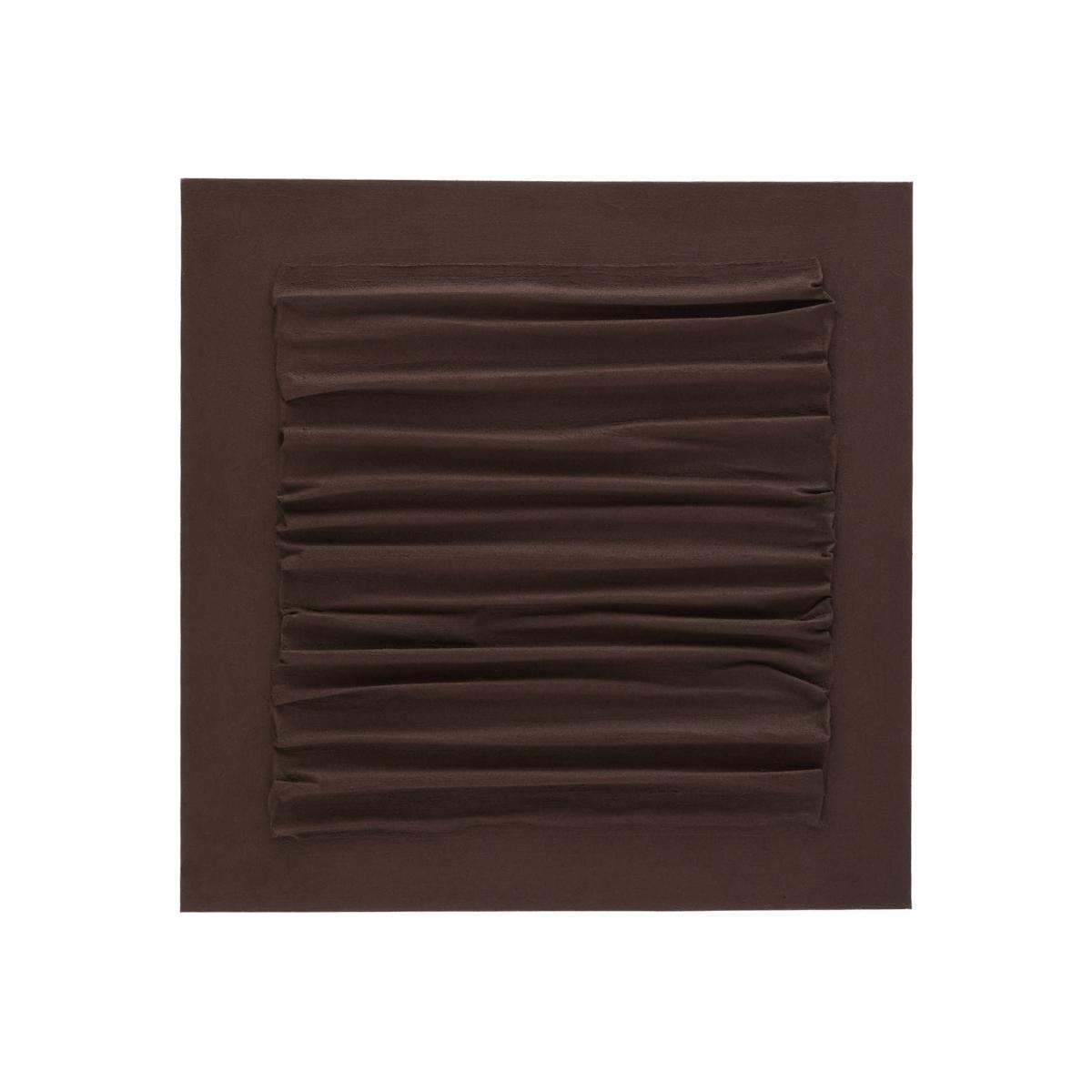 Thud canvas with brown relief feature, 90 x 60 cm – image 1