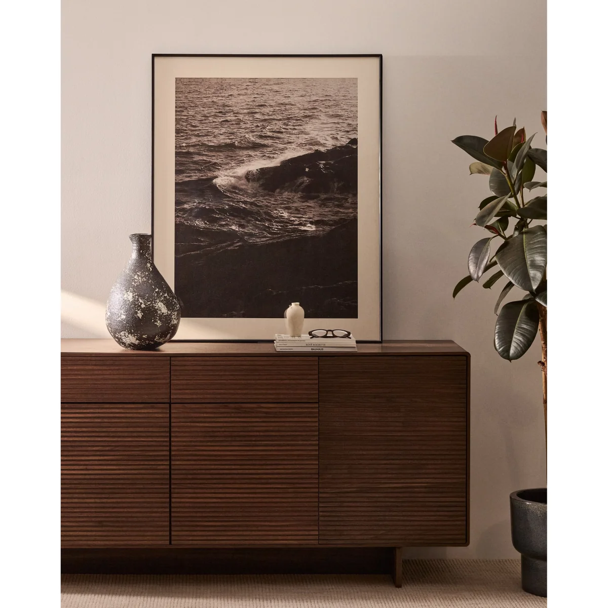 Zavira picture with photograph of waves 64 x 84cm – image 2