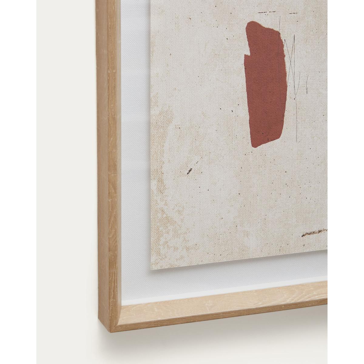 Abstract Sormi Beige Painting 60 x 90 cm – image 2
