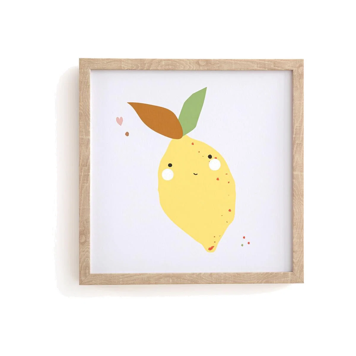 Fruta Child's Framed Lemon Print – image 1