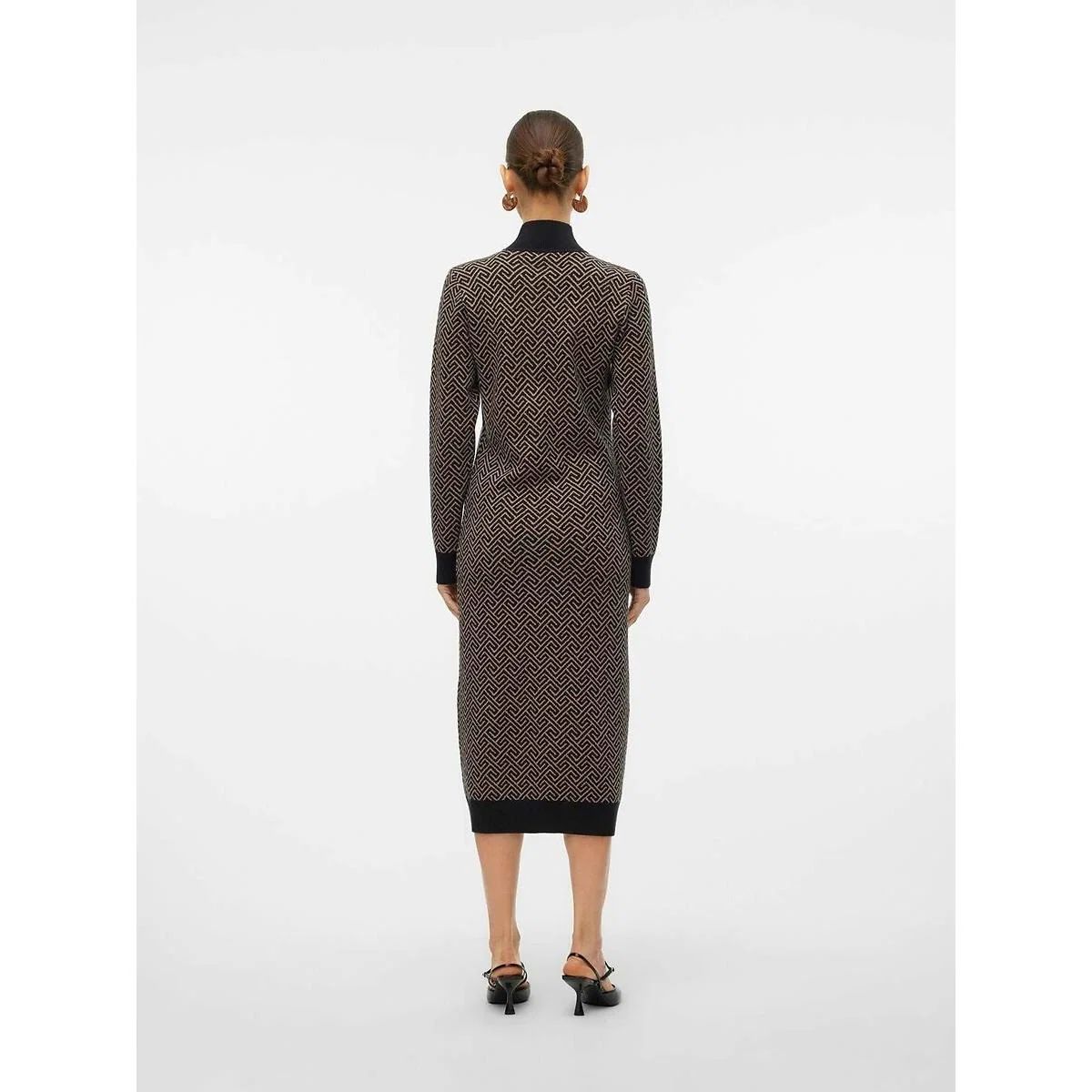 Graphic Print Bodycon Dress – image 4
