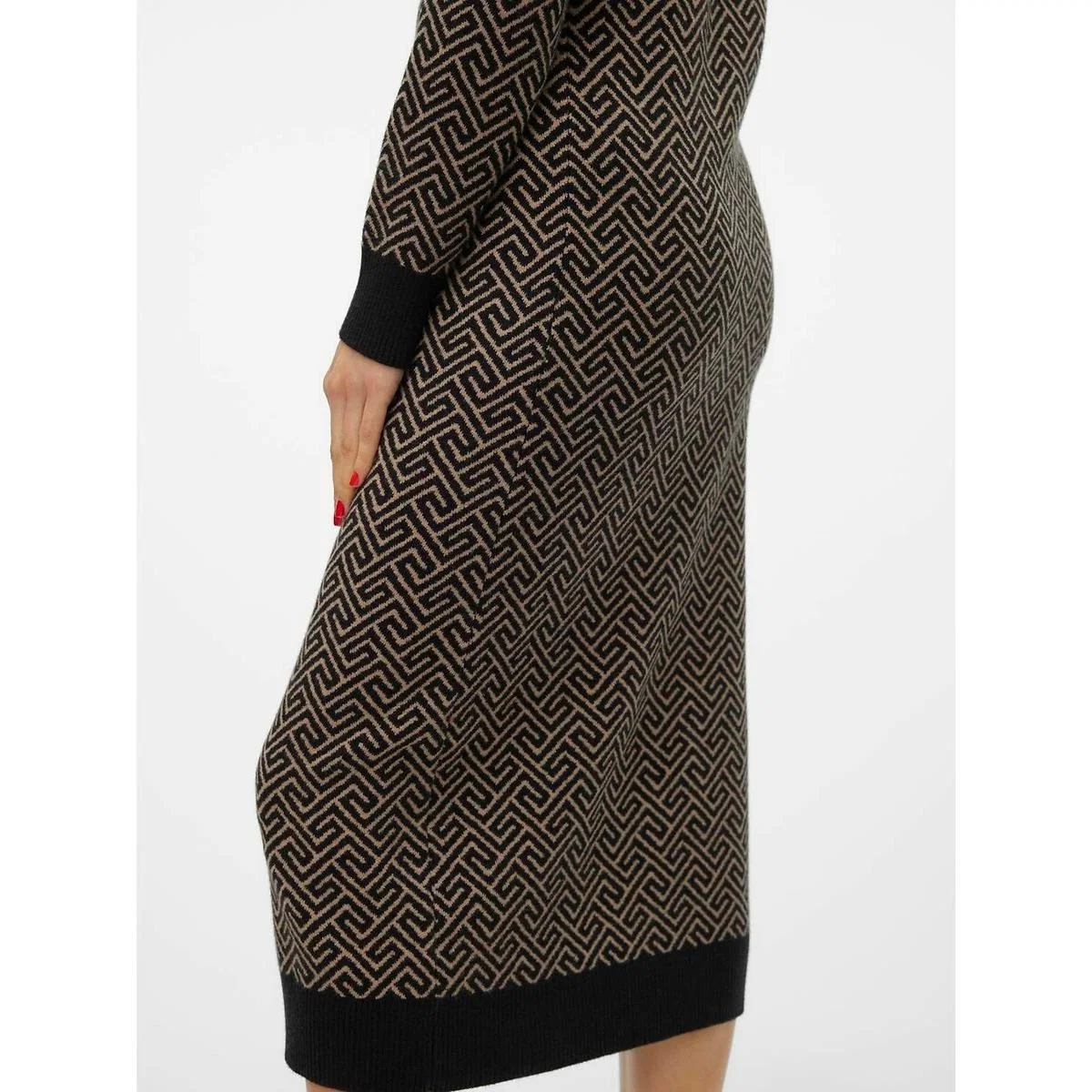 Graphic Print Bodycon Dress – image 5