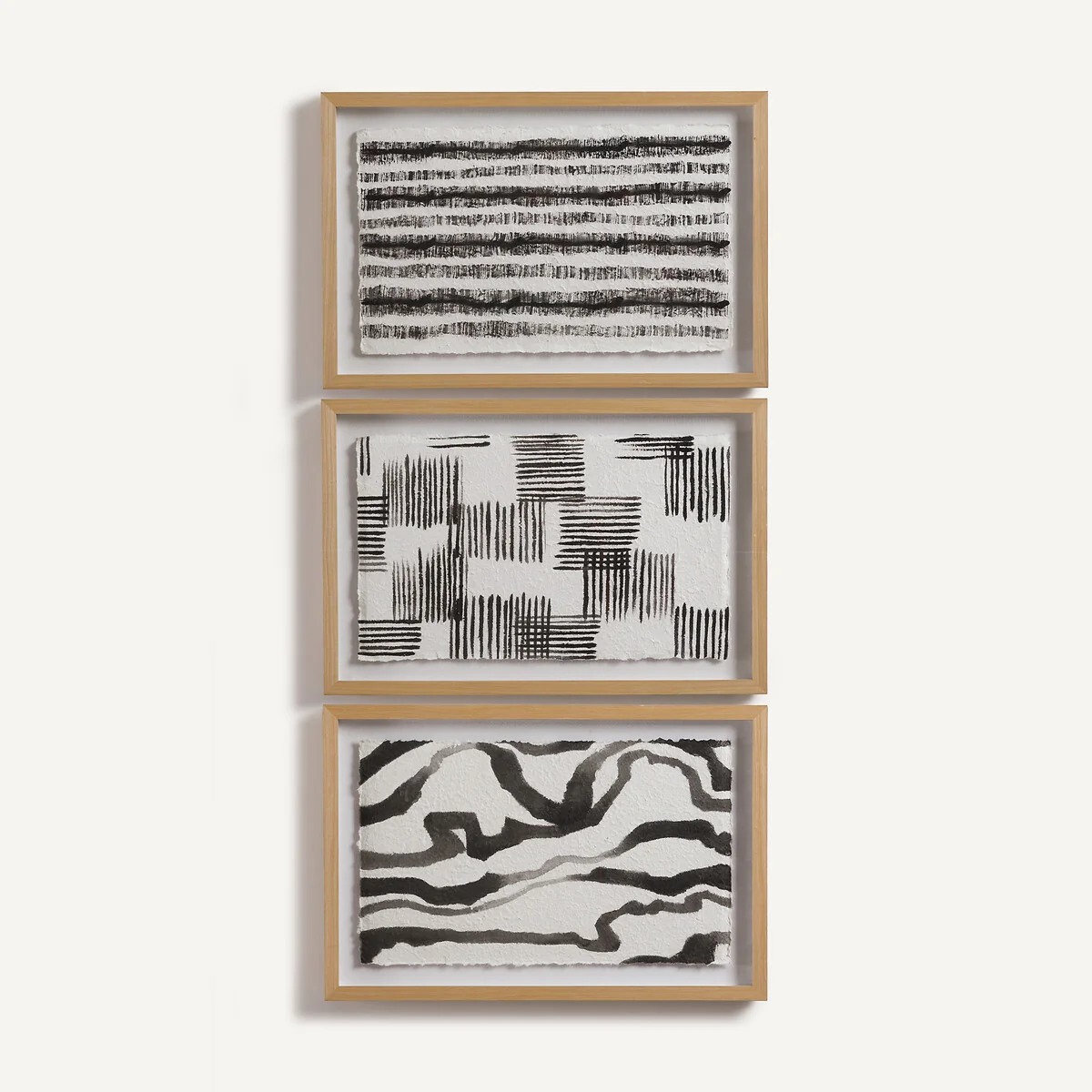 Onde Hand-Painted Rice Paper Wall Art – image 6