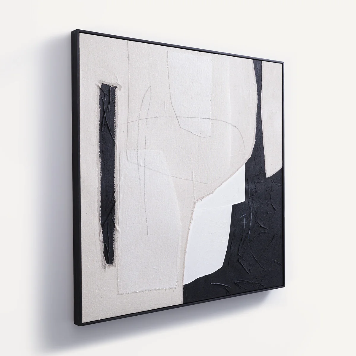 Snoh Fabric Collage/Painted Wall Art – image 3