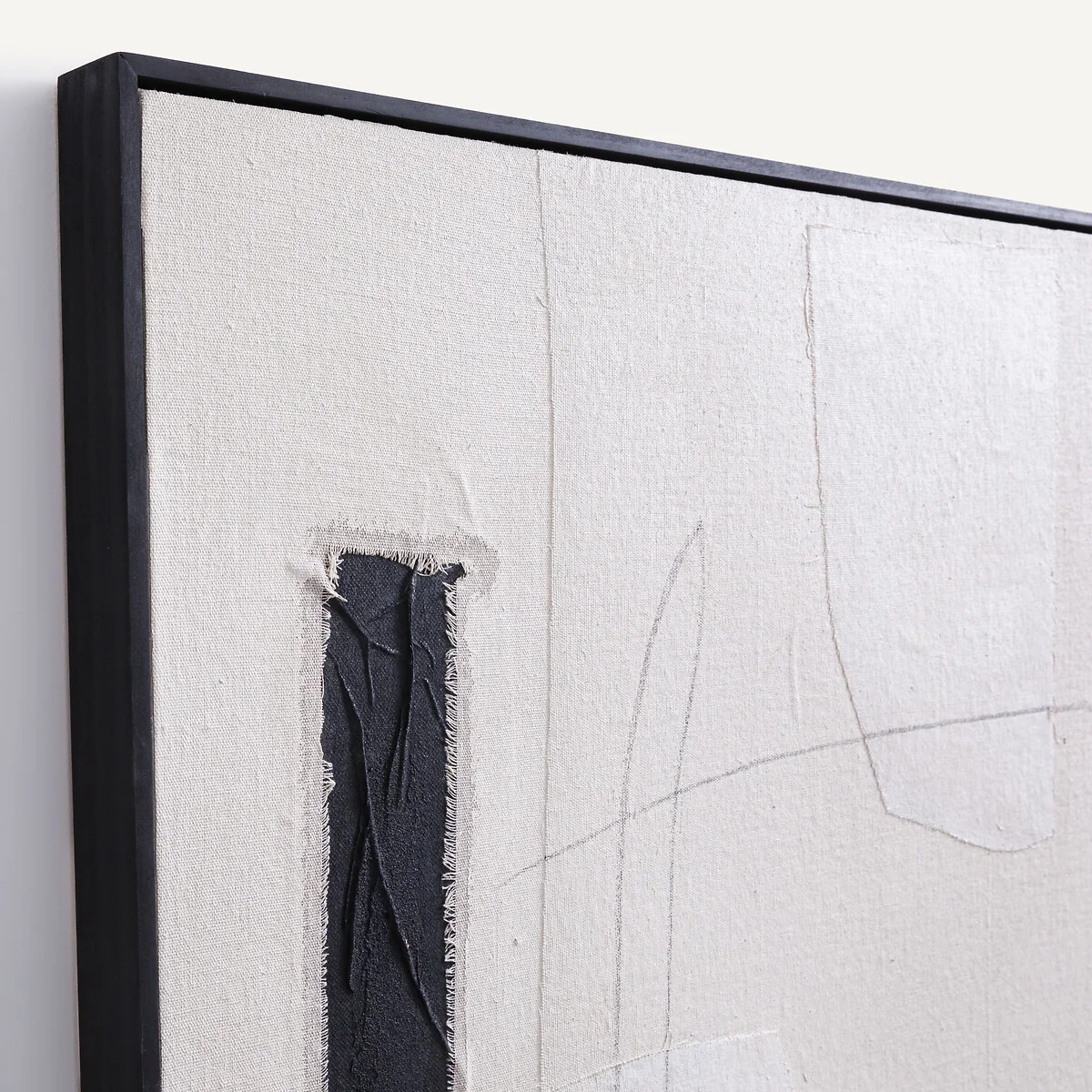 Snoh Fabric Collage/Painted Wall Art – image 4
