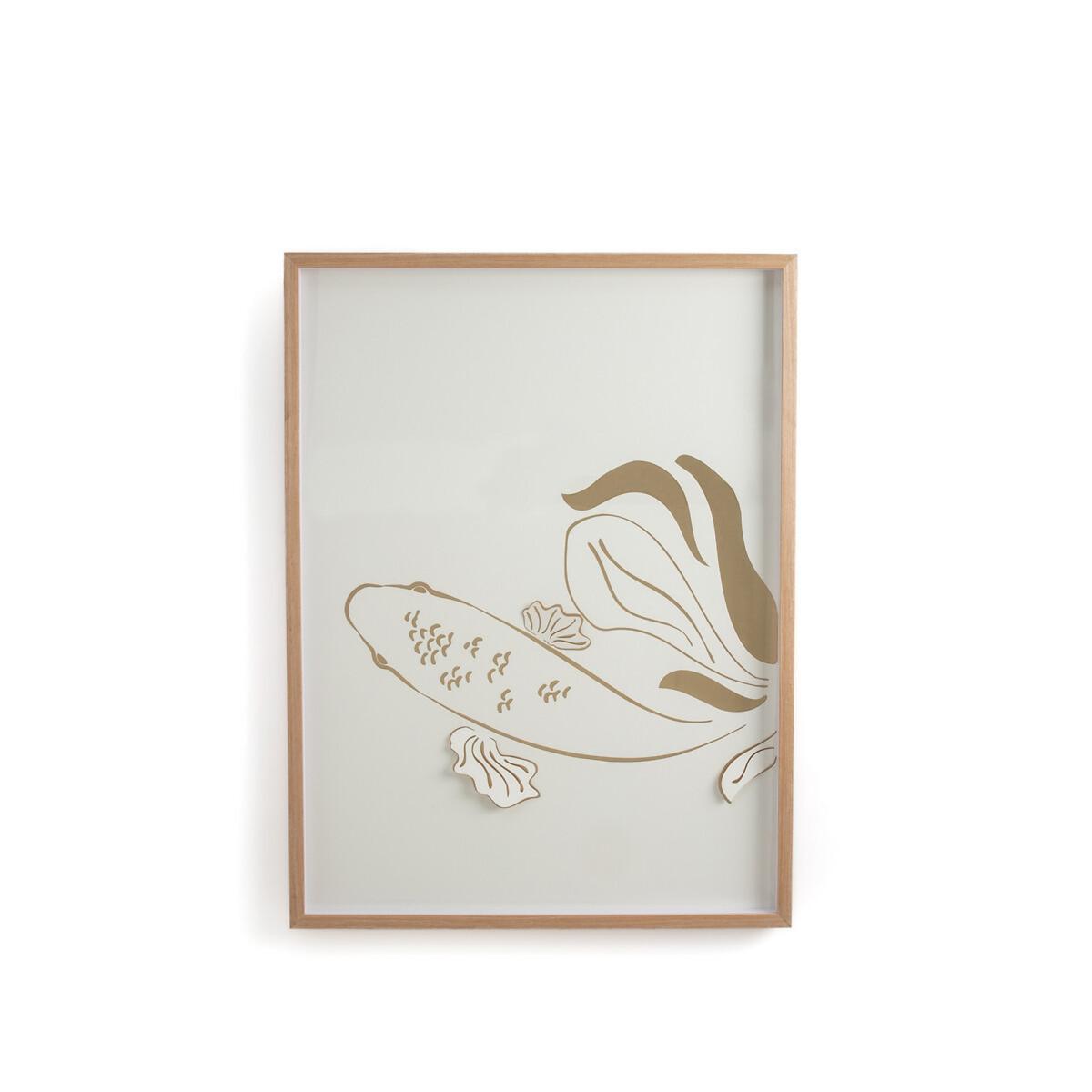 Set of 2 Ictus Framed Fish Artwork – image 3