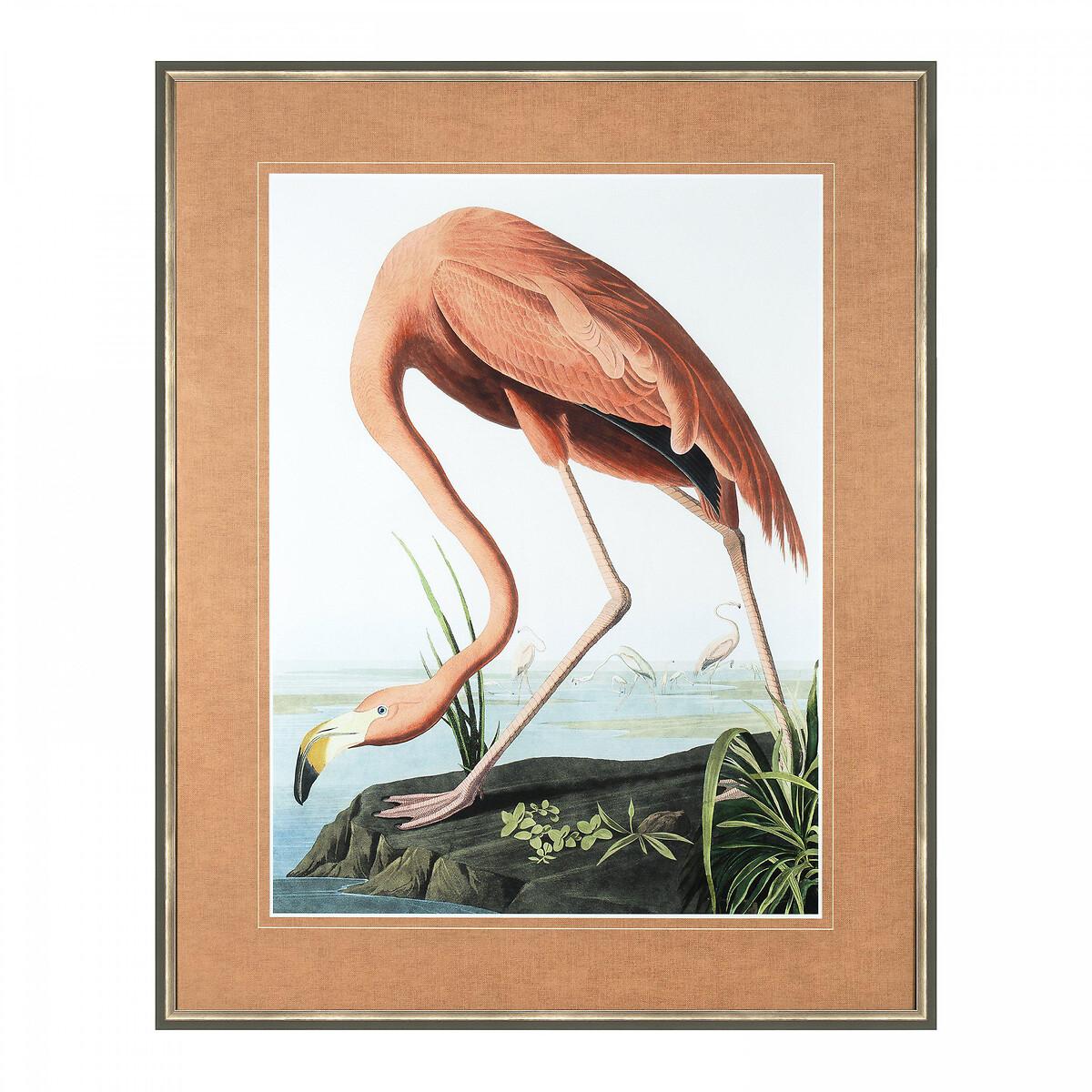 81x101cm Classic Flamingo Framed Print – image 2