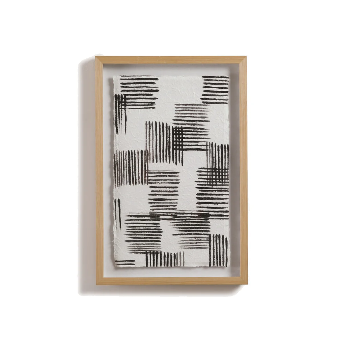 Onde Hand-Painted Rice Paper Wall Art – image 1