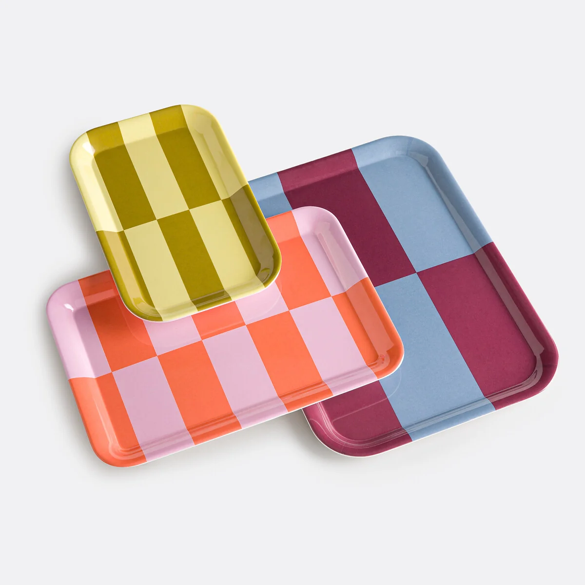 Tabaka Graphic Print Two-Tone Tray, Size L – image 4