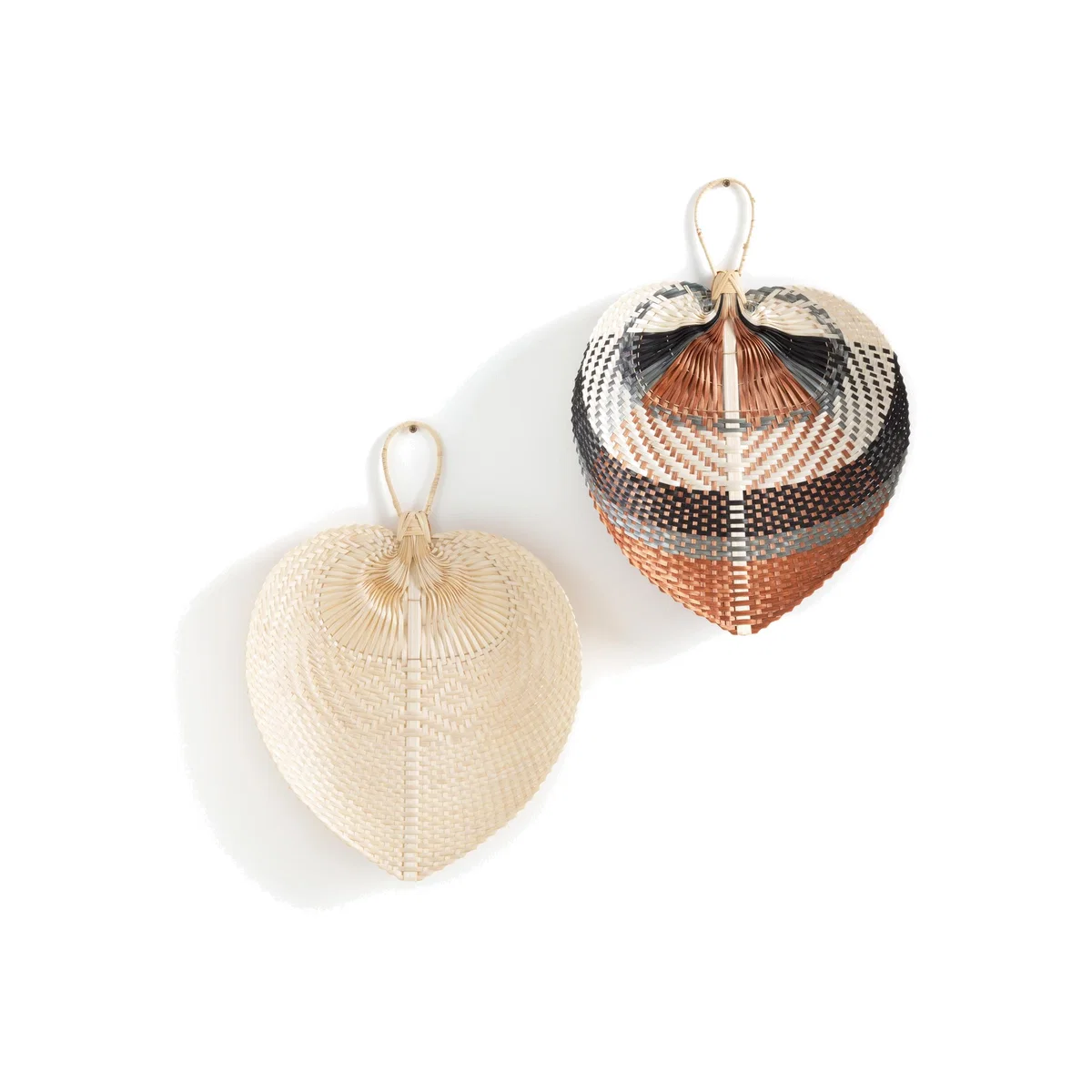 Set of 2 Moya Bamboo Wall Fans – image 1