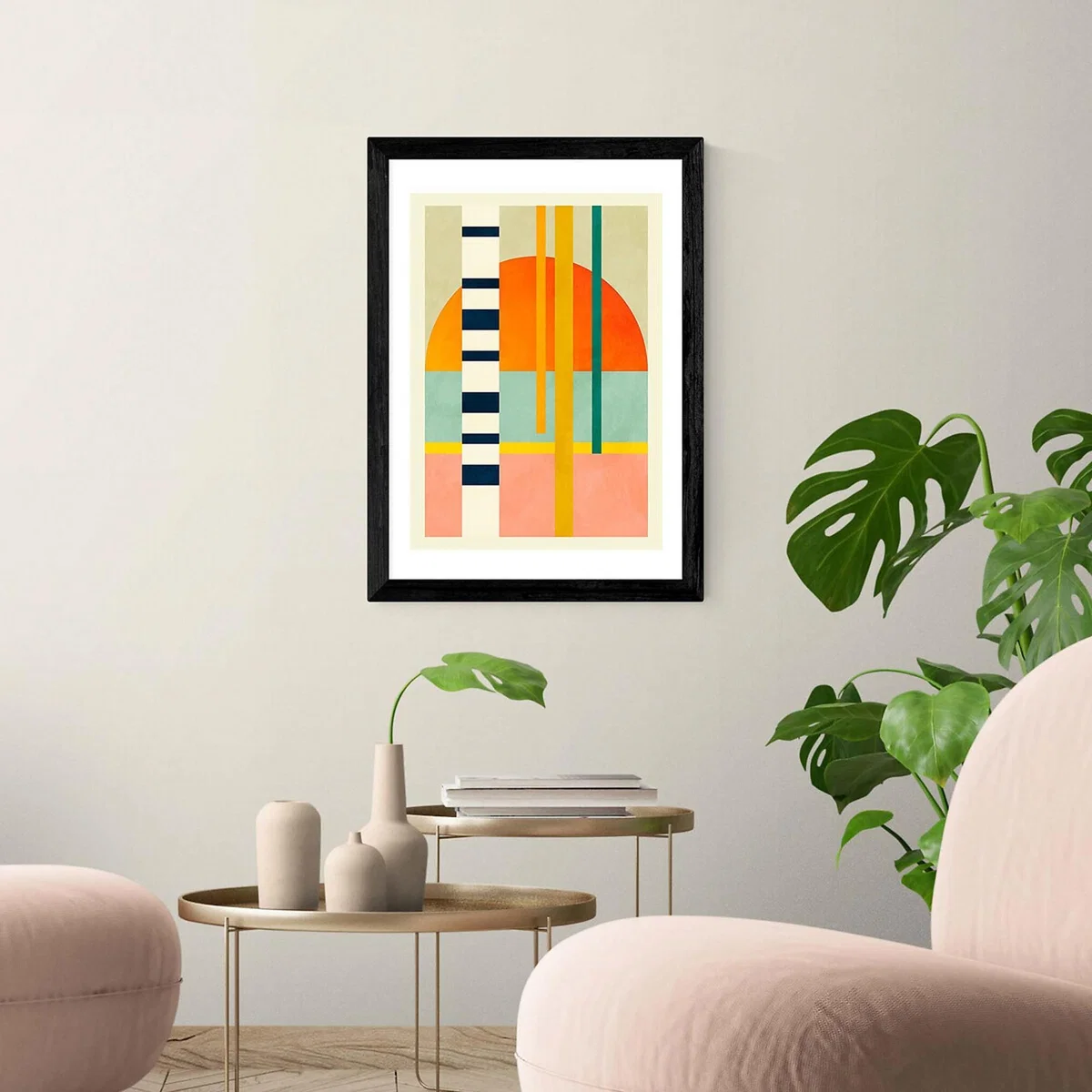 A2 Framed Birches In Sun Print – image 2