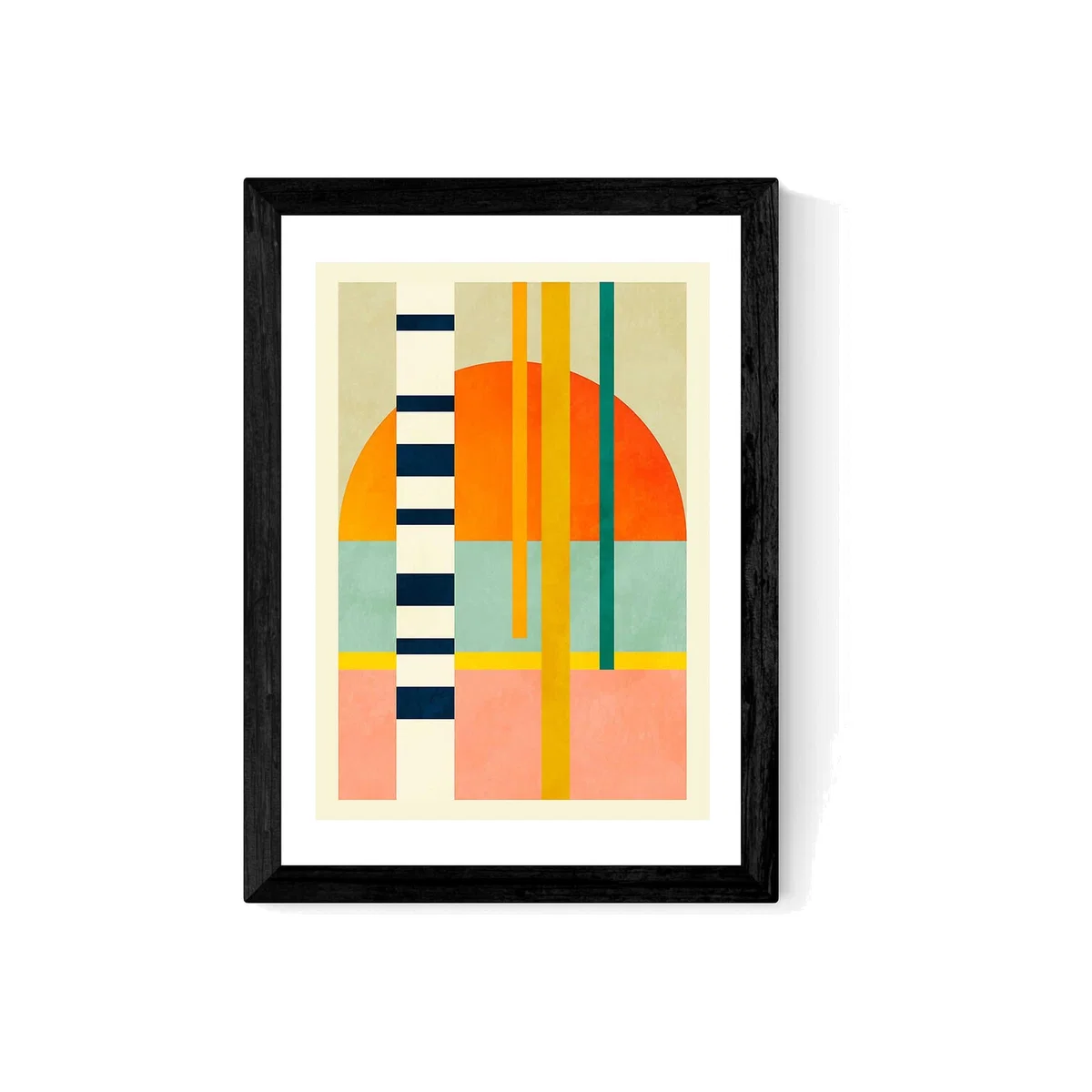 A2 Framed Birches In Sun Print – image 1