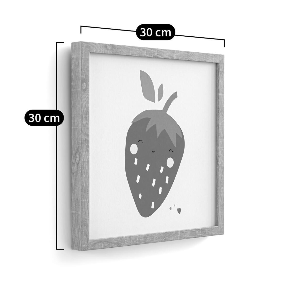 Fruta Child's Framed Strawberry Print – image 4