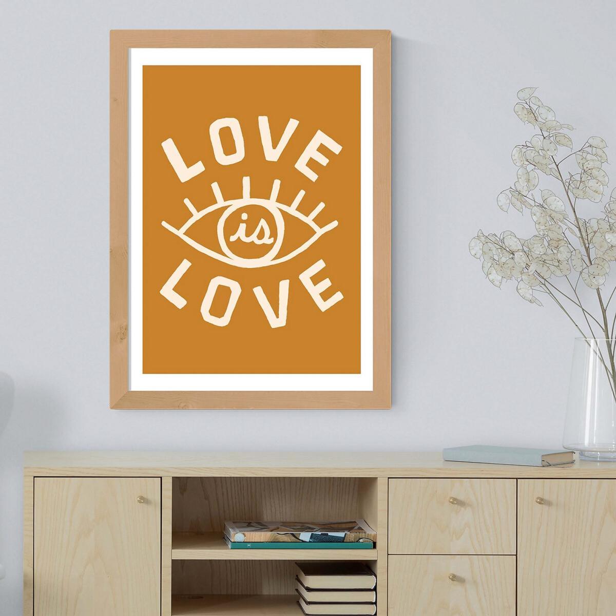 A2 Unframed Love is Love Print – image 2