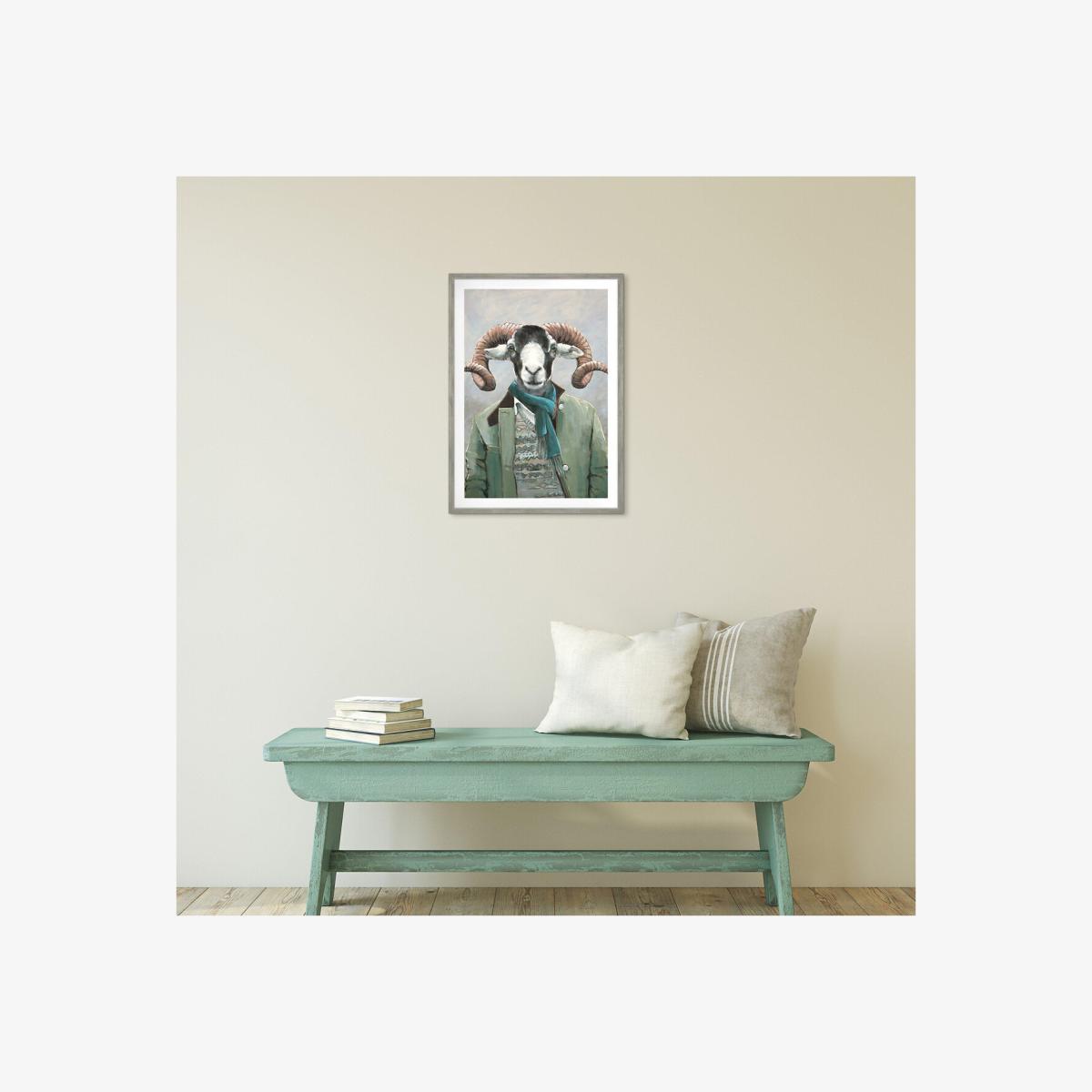 50x70cm Rupal Framed Print – image 1