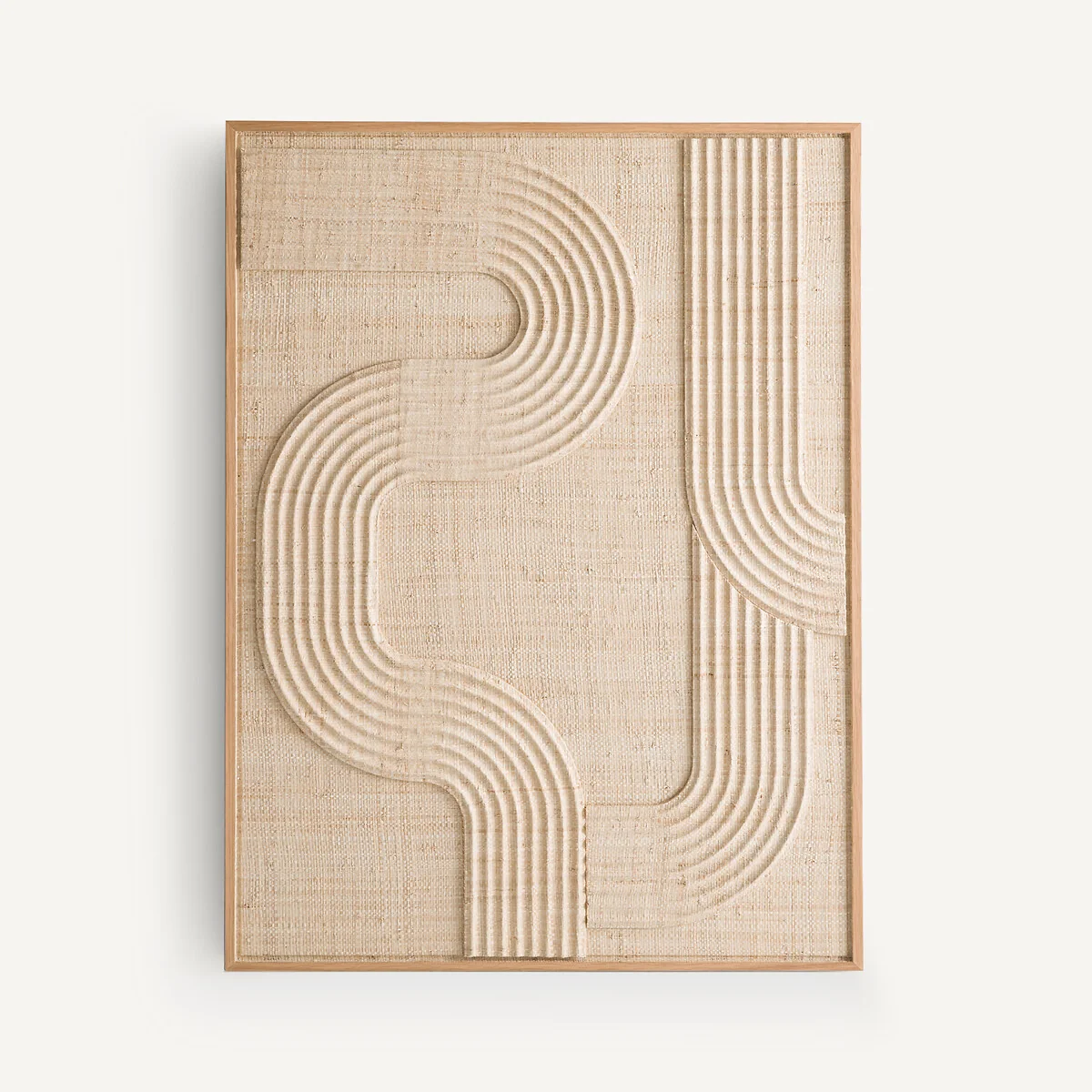Telaga Woven Palm Leaf Wall Art – image 3
