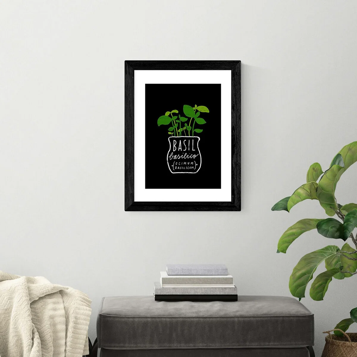 A3 Unframed Basil Print – image 2