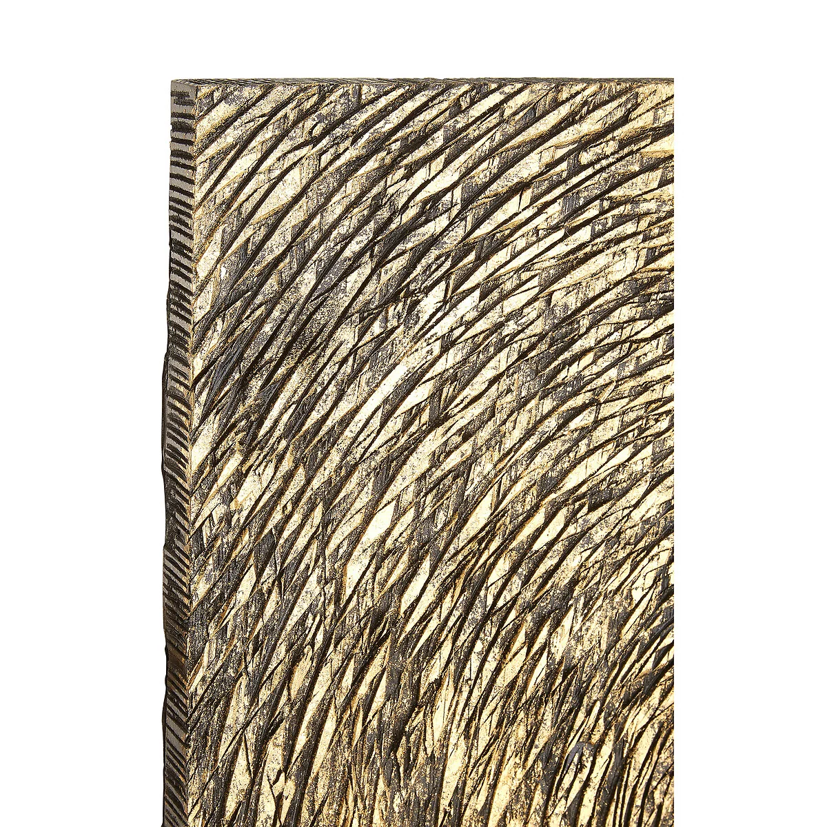 Wood Carving Gold Finish Unframed Wall Art – image 2