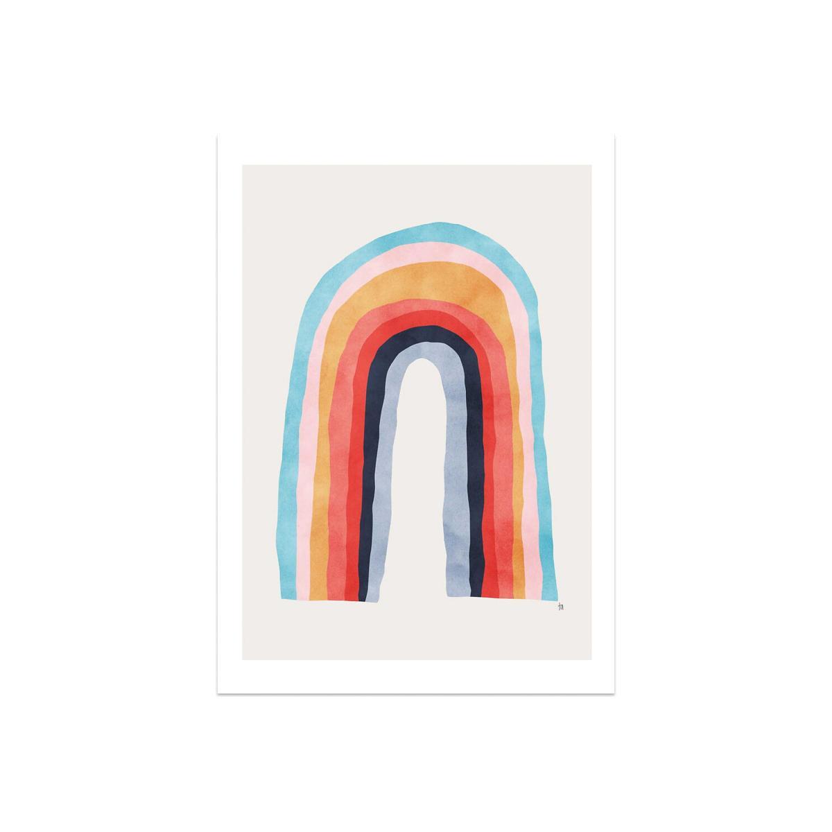 A3 Unframed Rainbow Print – image 1