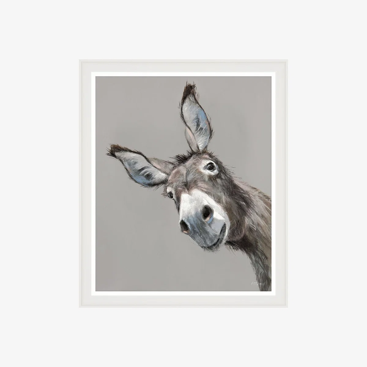 55x65cm Ronnie Framed Print – image 1