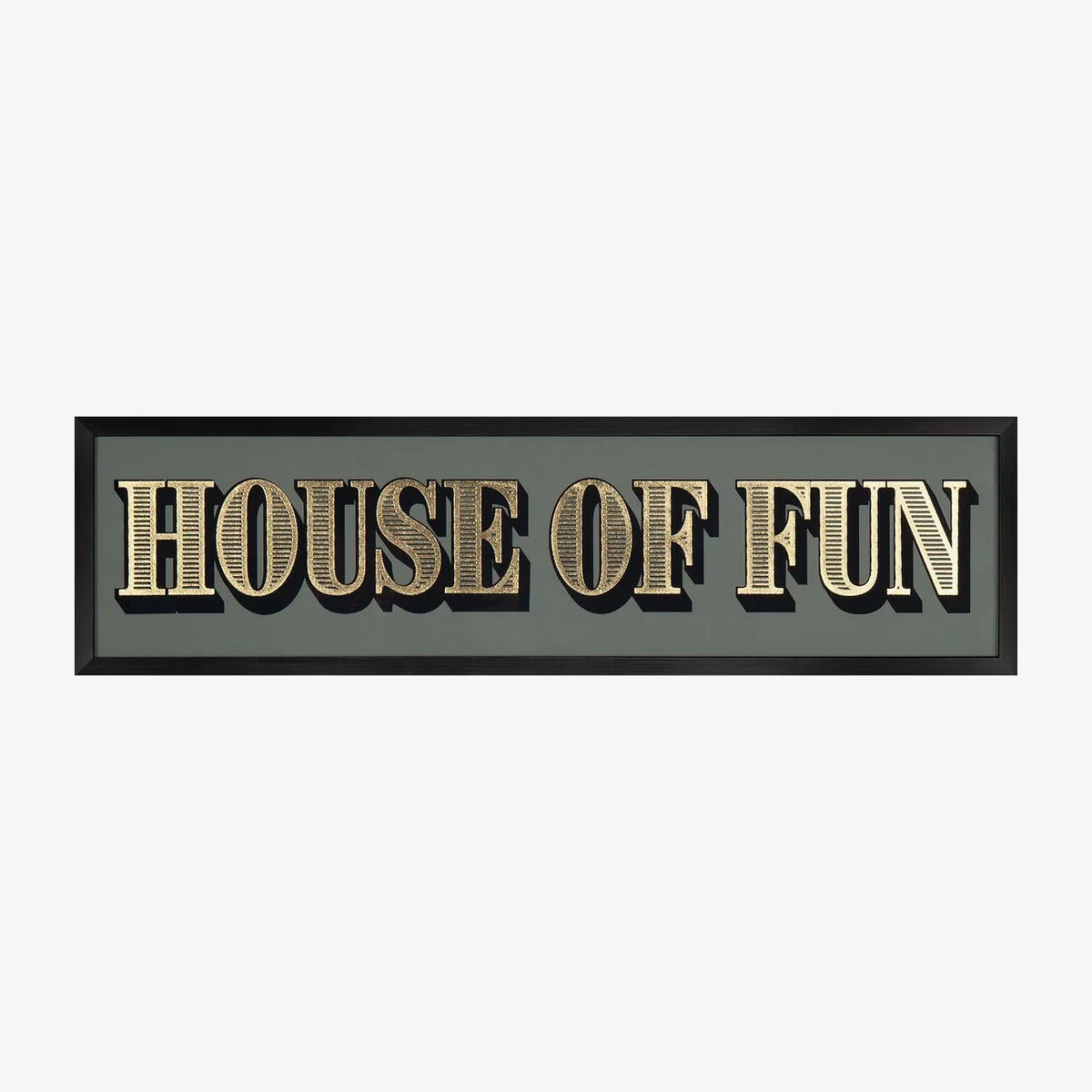 55x15cm Fun House Framed Print – image 1