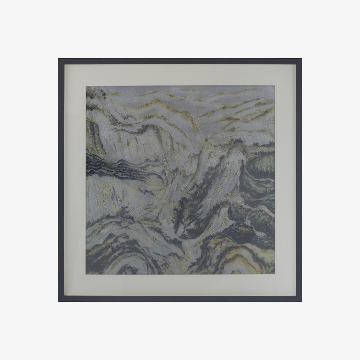 Abstract Design Square Framed Wall Art – image 1