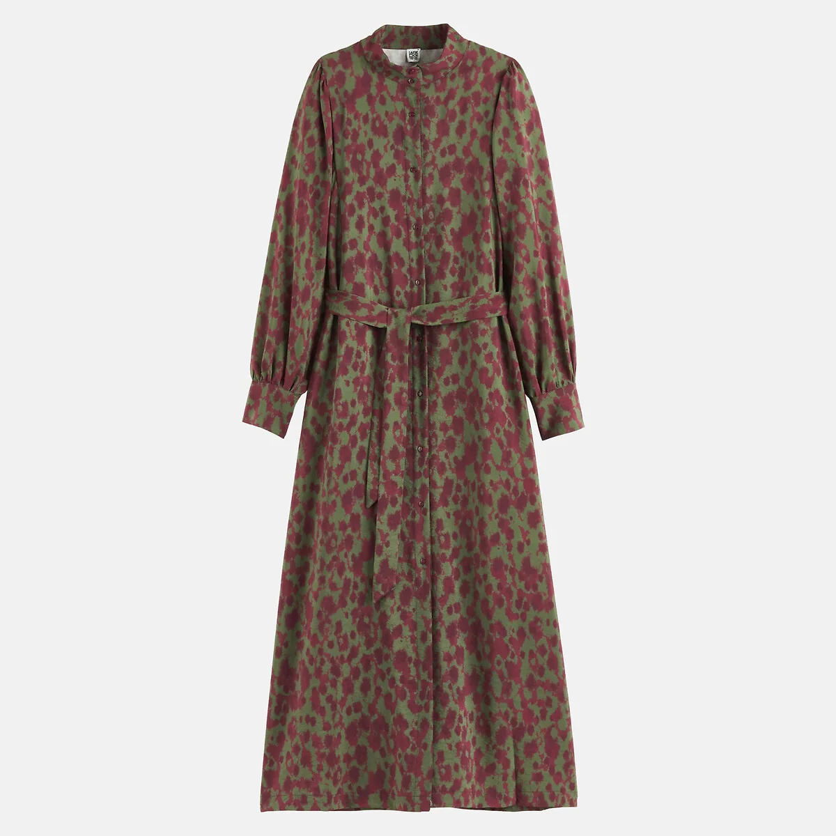 Graphic Print Long Sleeve Maxi Dress – image 5